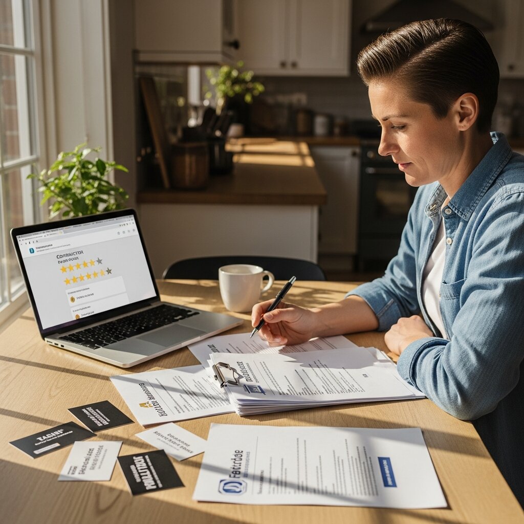 Comparing fencing contractors and reviews