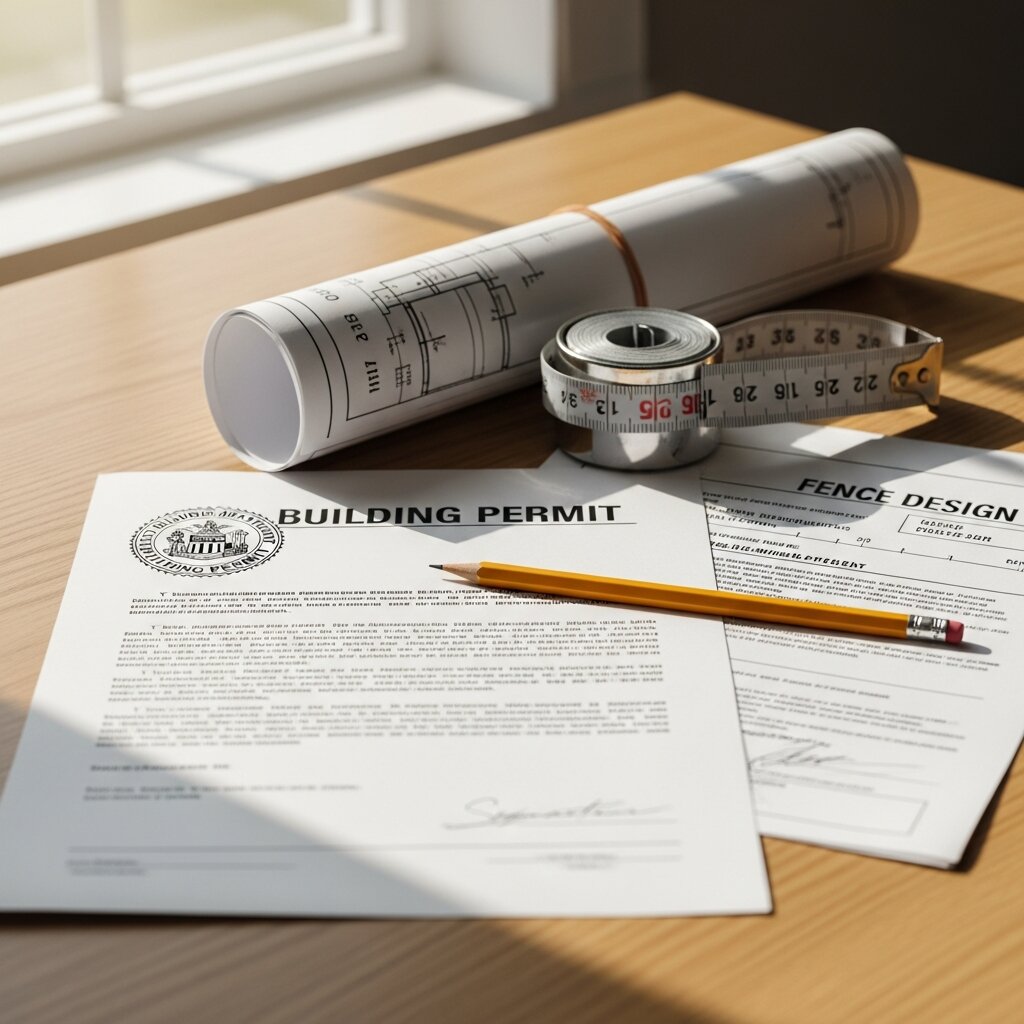 Fence permit and building code requirements
